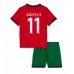 Maillot de foot le Portugal Joao Felix #11 Domicile vêtements enfant Europe 2024 Manches Courtes (+ pantalon court)